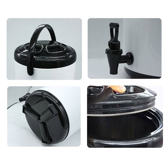 SOGA 12L Stainless Steel Milk Tea Barrel - Picture 6 of 8